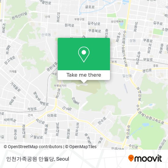 인천가족공원 만월당 map