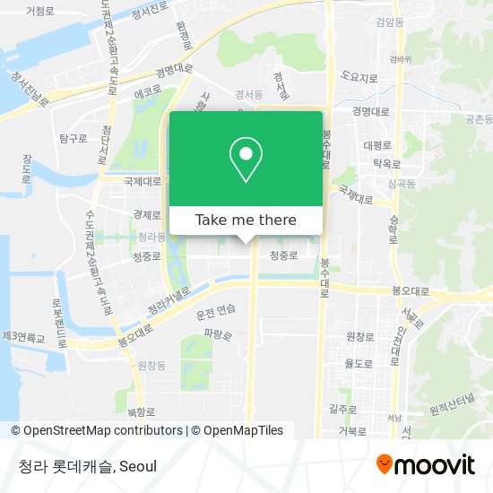 청라 롯데캐슬 map