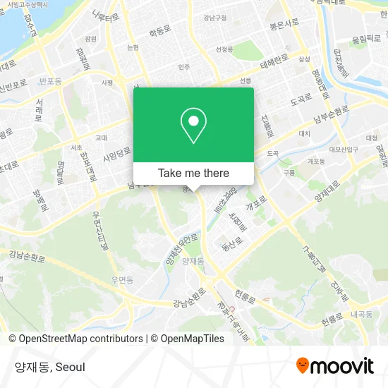 양재동 map
