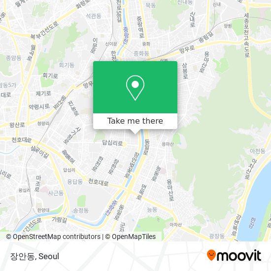 장안동 map