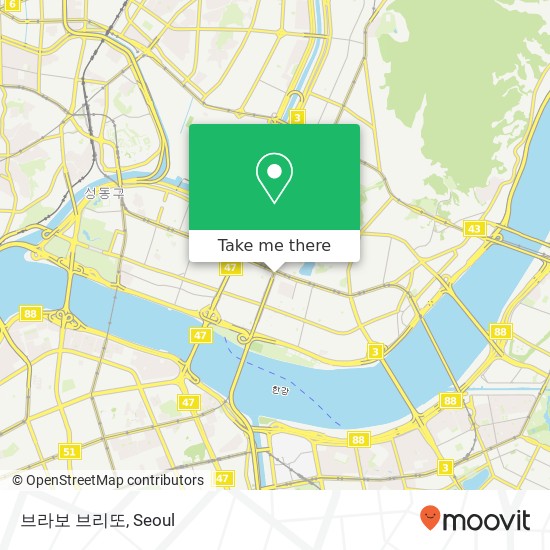 브라보 브리또 map