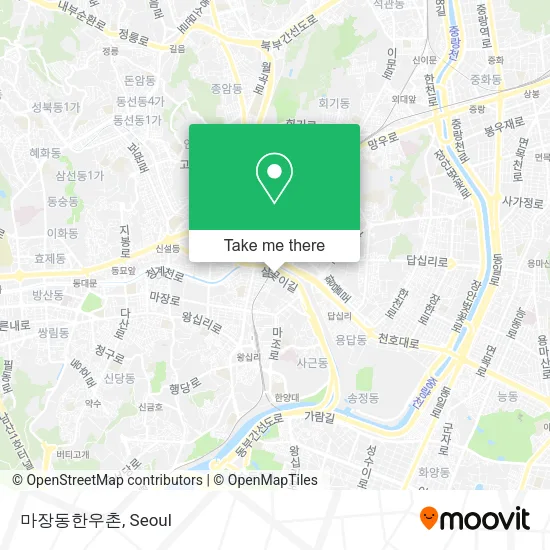 마장동한우촌 map