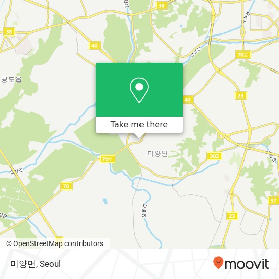 미양면 map