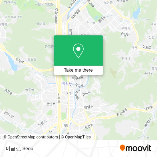 미금로 map
