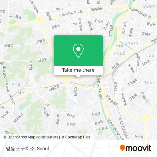 영등포구치소 map