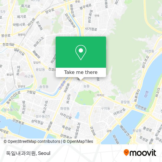 독일내과의원 map