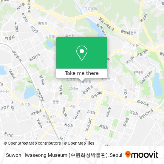 Suwon Hwaseong Museum (수원화성박물관) map