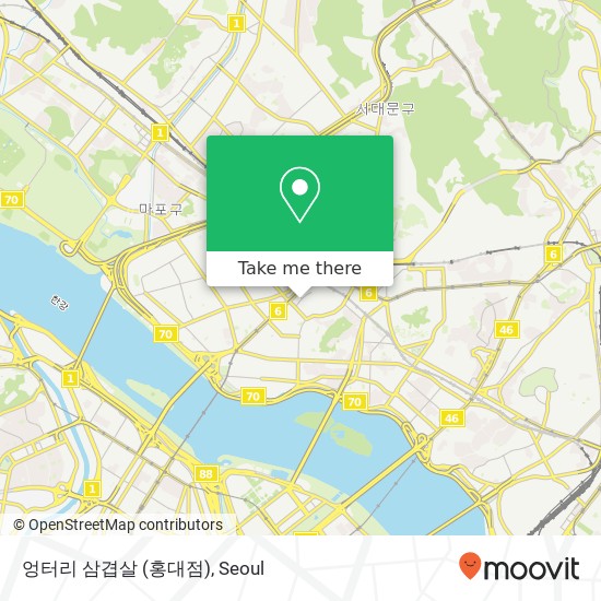 엉터리 삼겹살 (홍대점) map