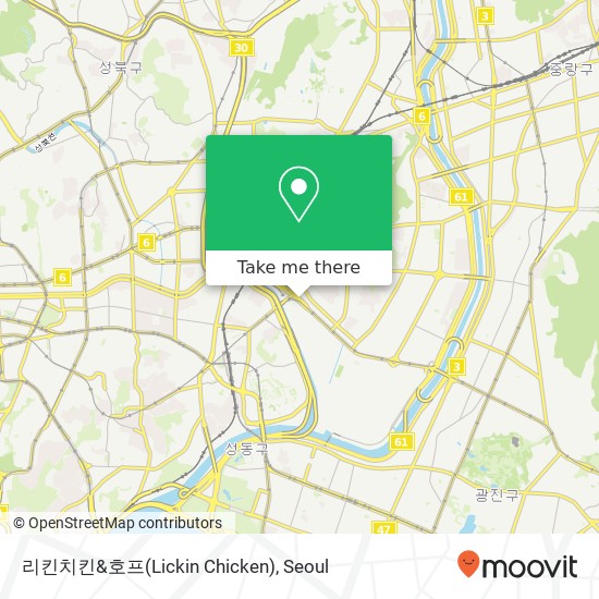 리킨치킨&호프(Lickin Chicken) map