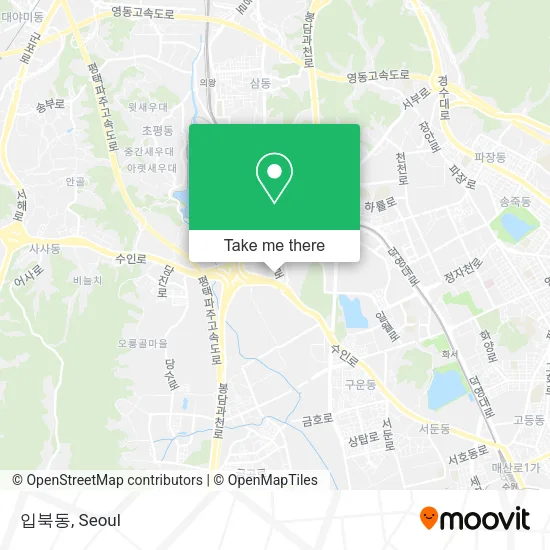 입북동 map