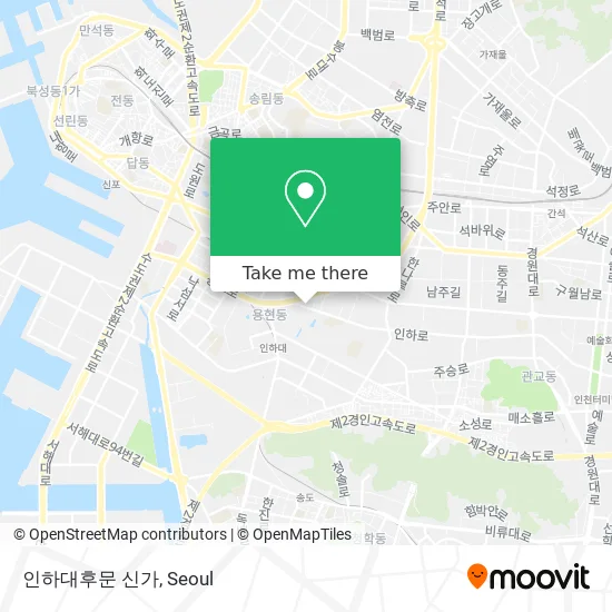 인하대후문 신가 map