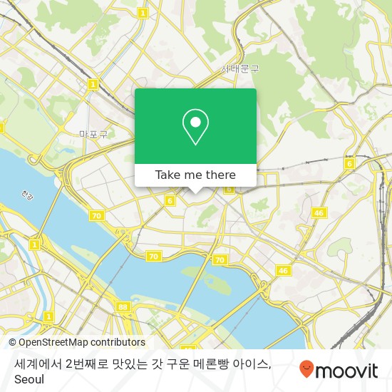 세계에서 2번째로 맛있는 갓 구운 메론빵 아이스 map