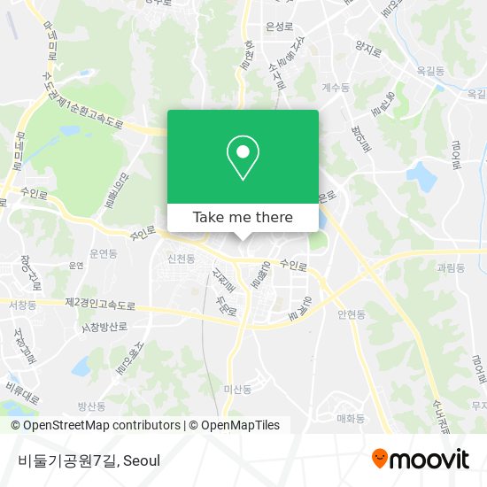 비둘기공원7길 map