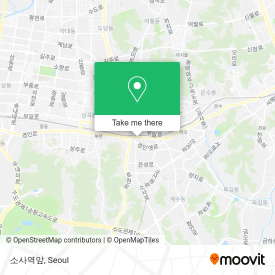 소사역앞 map