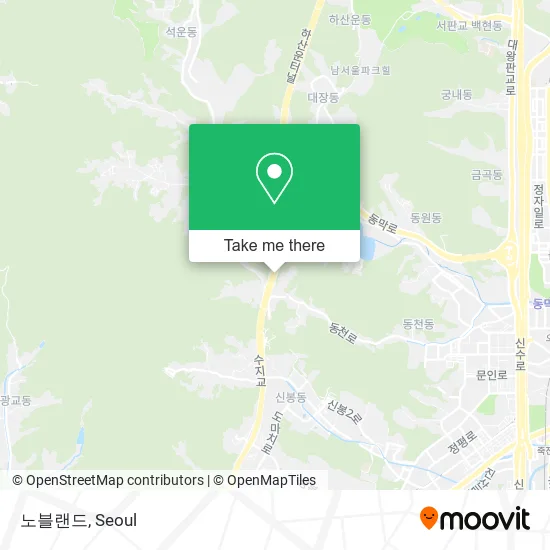 노블랜드 map