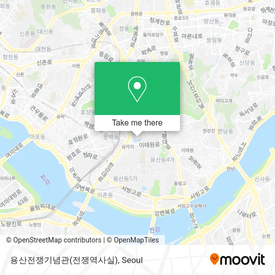 용산전쟁기념관(전쟁역사실) map