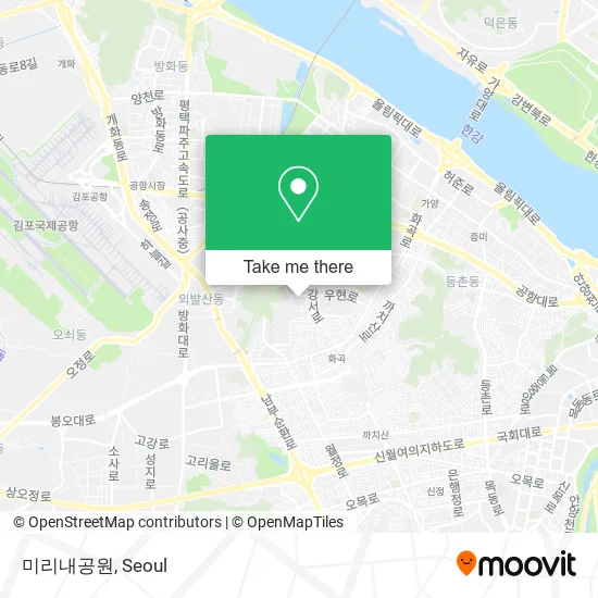 미리내공원 map