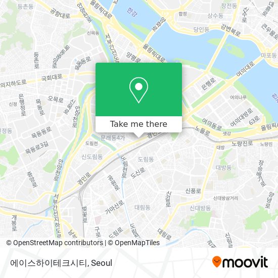 에이스하이테크시티 map