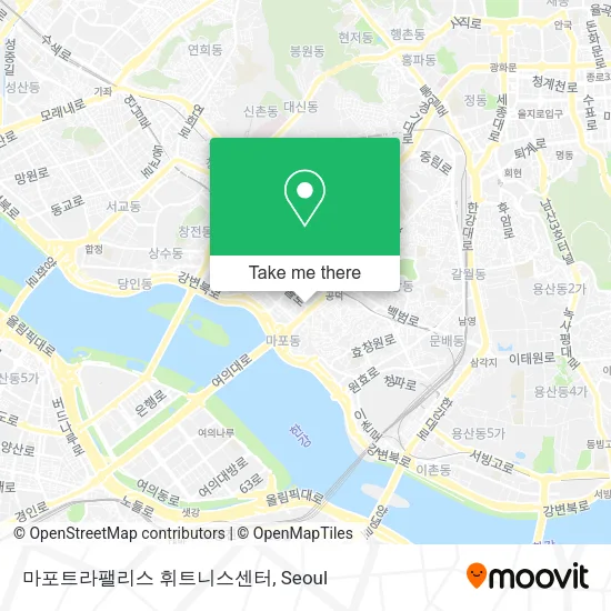마포트라팰리스 휘트니스센터 map