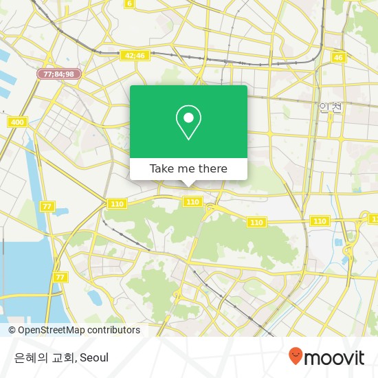 은혜의 교회 map