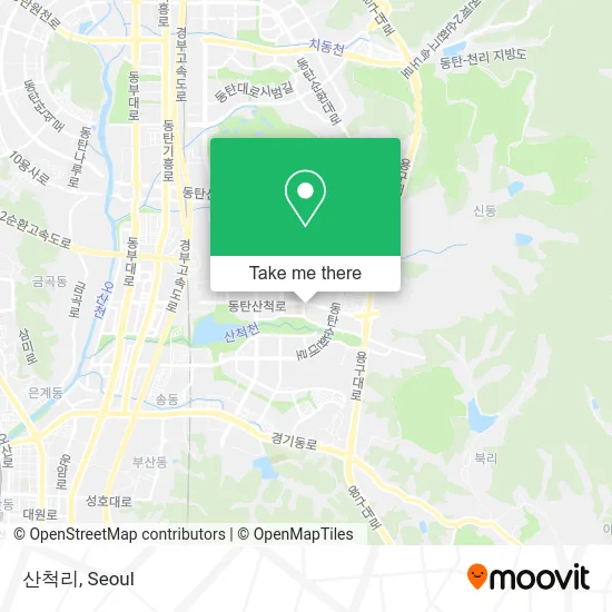 산척리 map