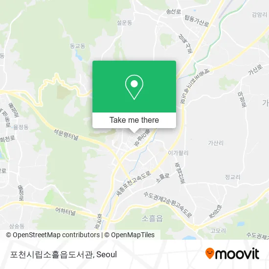 포천시립소흘읍도서관 map