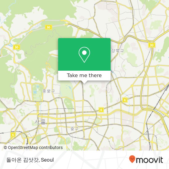 돌아온 김삿갓 map