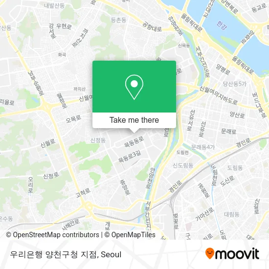 우리은행 양천구청 지점 map
