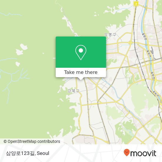 삼양로123길 map