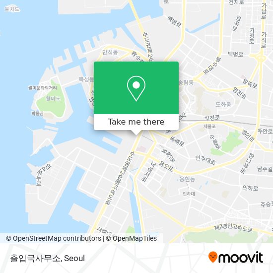 출입국사무소 map