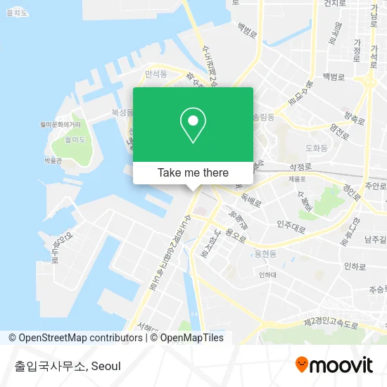 출입국사무소 map