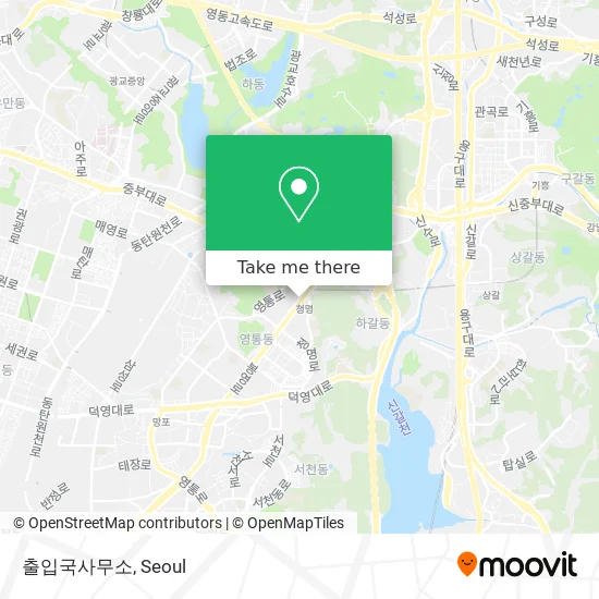 출입국사무소 map