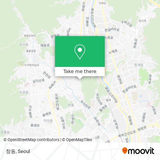 창동 map