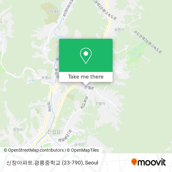 신창아파트.광릉중학교 (23-790) map