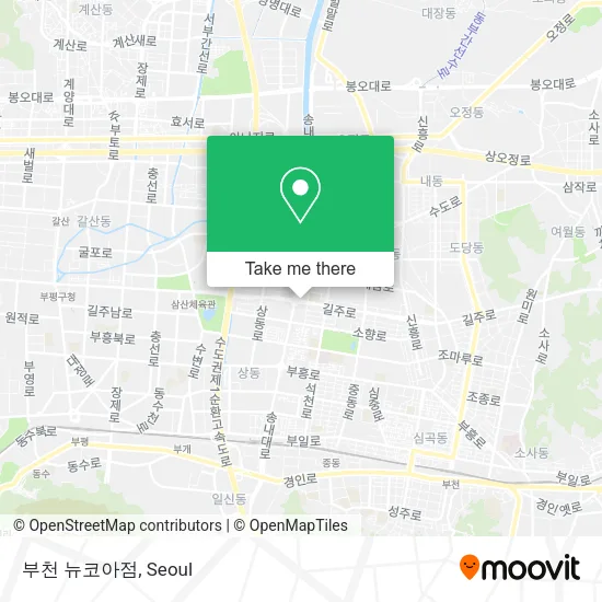 부천 뉴코아점 map