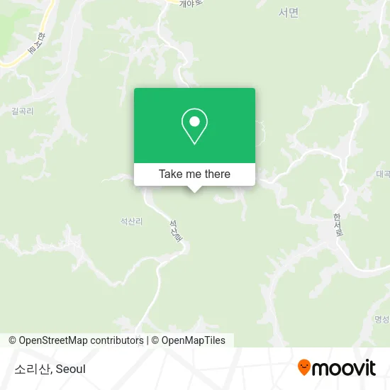 소리산 map
