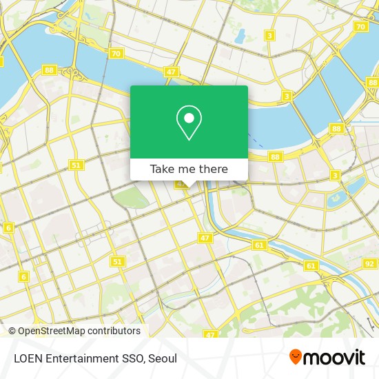 LOEN Entertainment SSO map