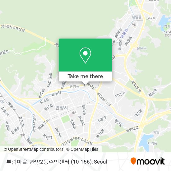 부림마을, 관양2동주민센터 (10-156) map