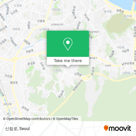 신림로 map