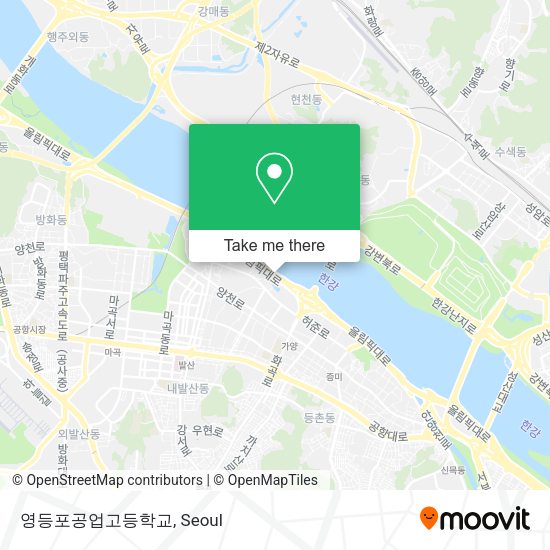 영등포공업고등학교 map