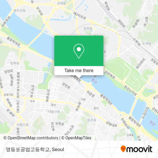 영등포공업고등학교 map
