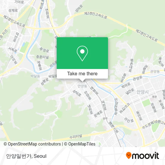 안양일번가 map