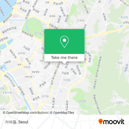 거여동 map