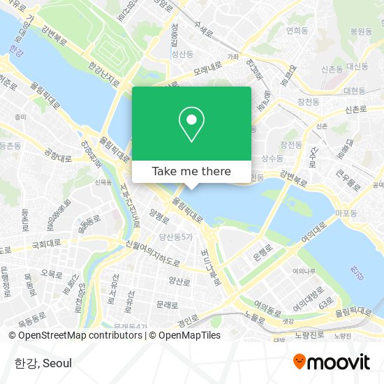 한강 map