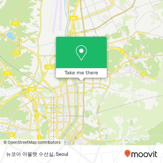 뉴코아 아울렛 수선실 map