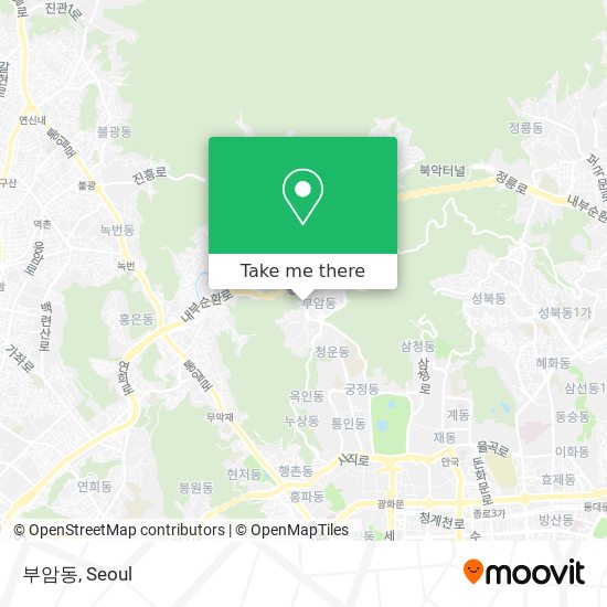 부암동 map