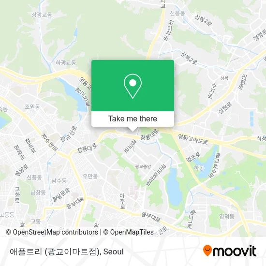 애플트리 (광교이마트점) map