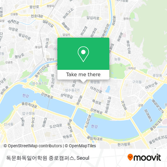 독문화독일어학원 종로캠퍼스 map