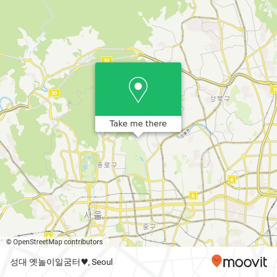 성대 옛놀이일굼터♥ map