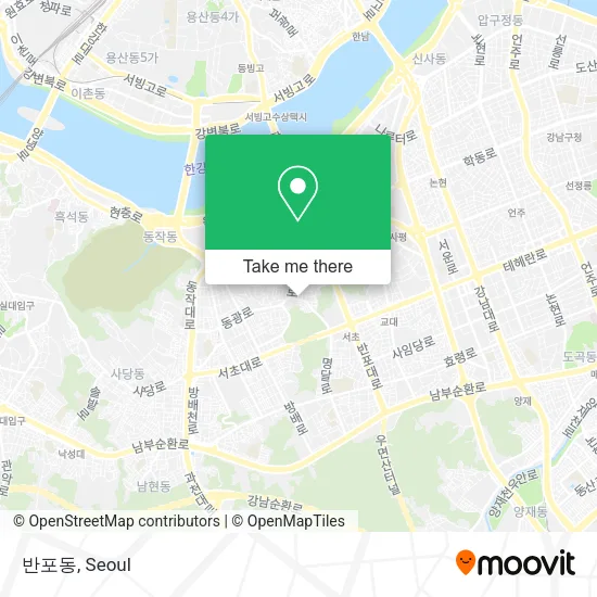 반포동 map